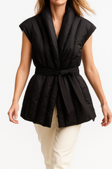 Gilet Ceinturé Élégant pour Femme 2