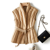 Gilet Ceinturé Élégant pour Femme 4