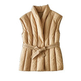 Gilet Ceinturé Élégant pour Femme 8