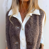 Abigaia | Gilet Chic Femme à Boutons Élégant