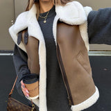 Gilet Confortable en Suède 0