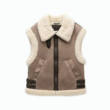 Gilet Confortable en Suède 1