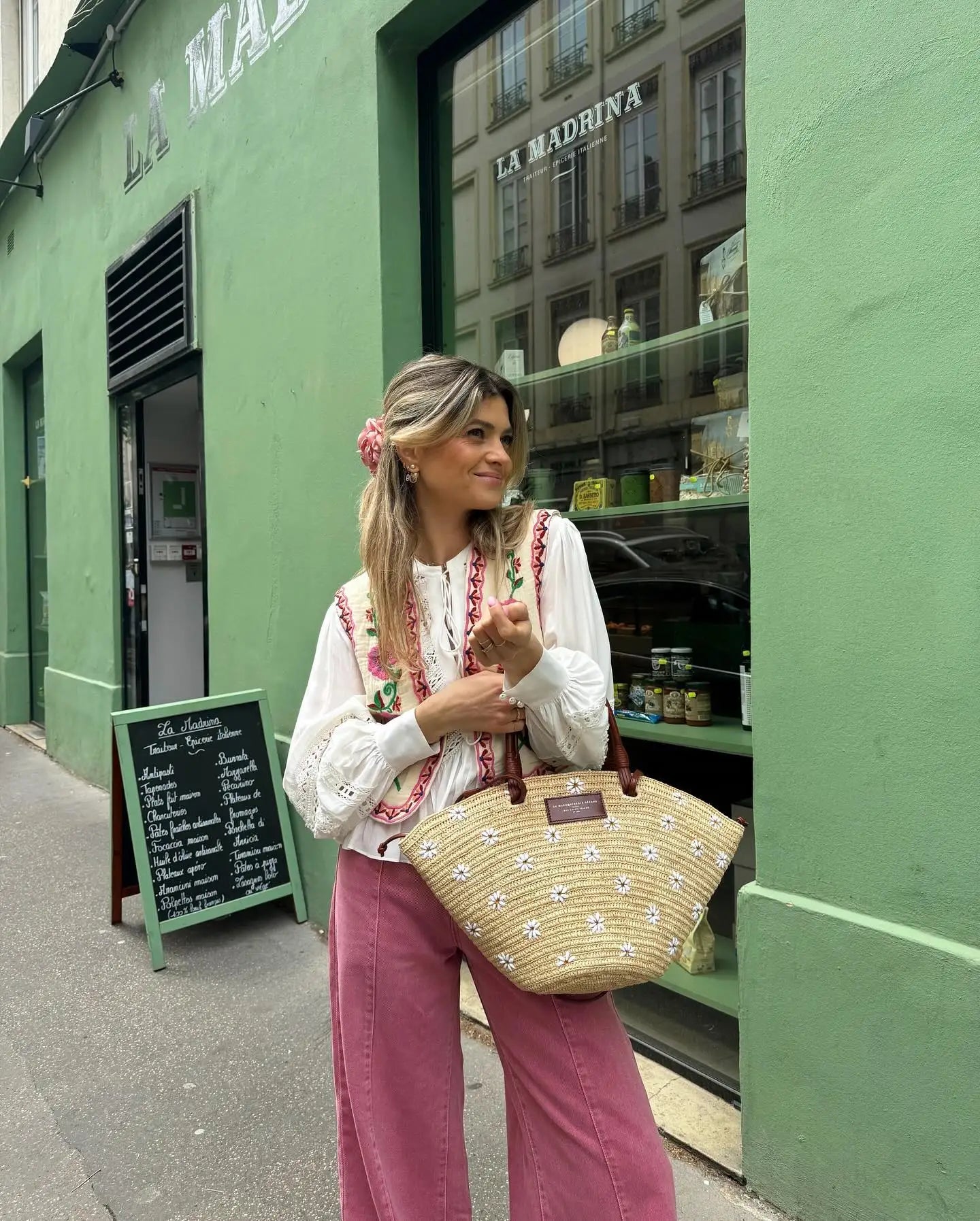 Gilet Floral Élégant pour Femme 0