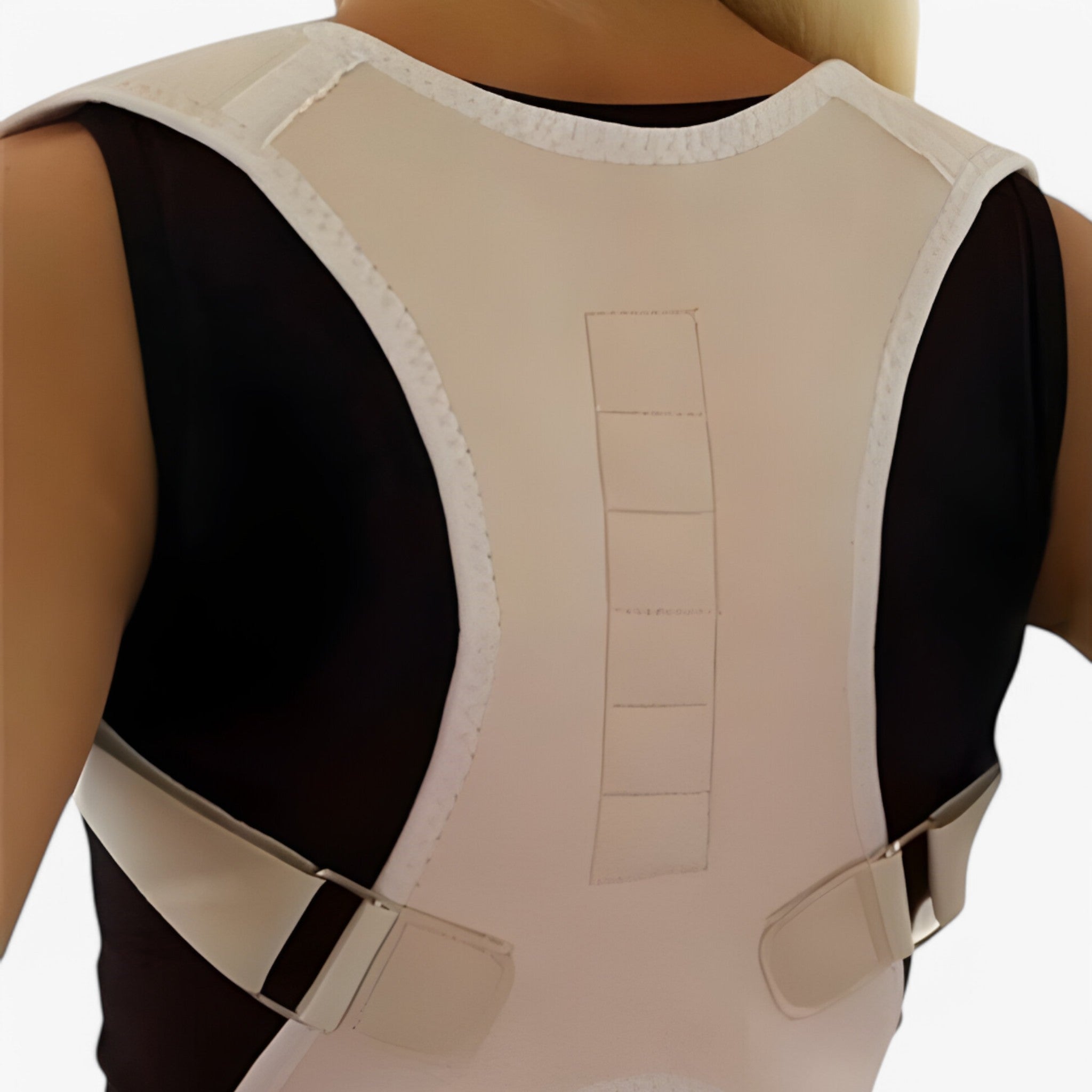 BeltGuard korektor postawy unisex, regulowany i oddychający, dla mężczyzn i kobiet