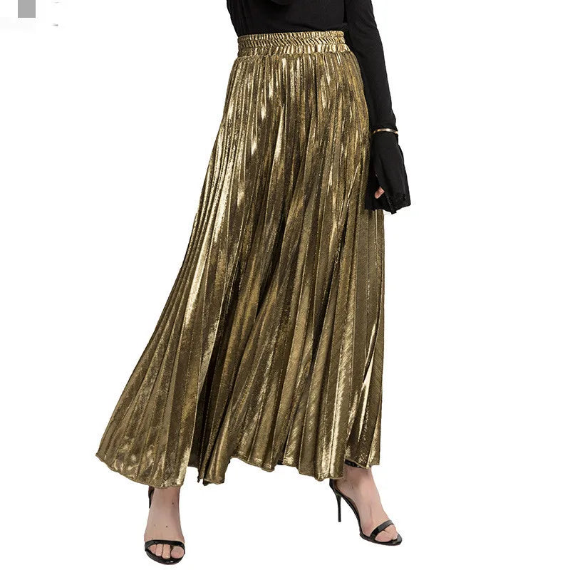 skirts : Jane | Jupe Longue Plissée Haute Taille Femme Élégante in van Seroa