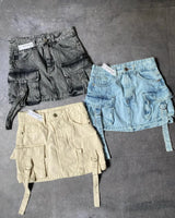 skirts : Agnes | Jupe Longue Femme en Jean A-Line Élégante in van Seroa