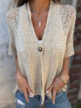 Pulls et gilets : Abigail | Haut Chic Tricoté Élégant in van Seroa