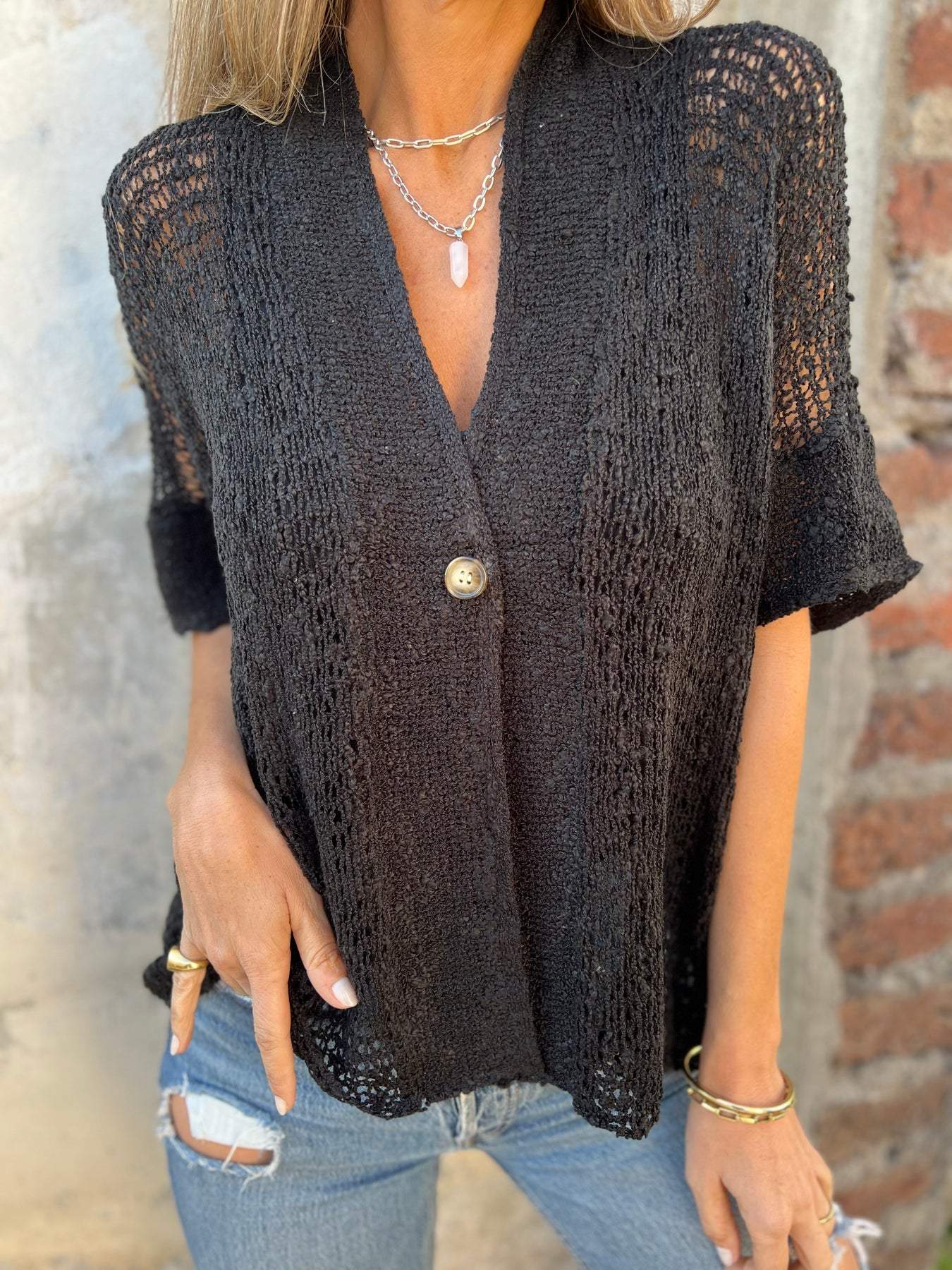 Pulls et gilets : Abigail | Haut Chic Tricoté Élégant in van Seroa