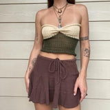 Haut Court Tendance pour Femme 0