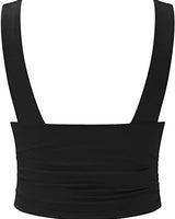 Haut Femme Élégant Col V Blanc 4