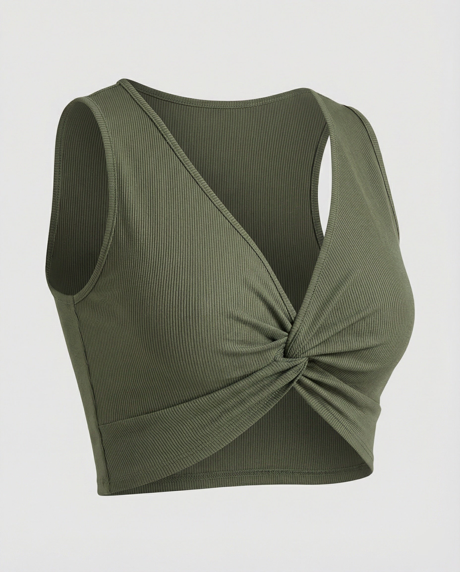 Haut Femme Élégant avec Nœud Col en V 4