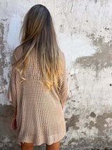 Hauts pour femmes : Carrie | Haut Femme Polyester Décontracté à V in van Seroa