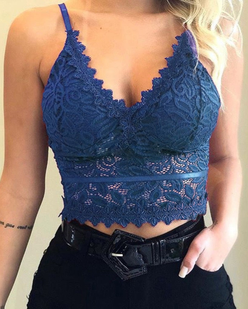 Haut Femme Sexy en Maille Transparent 4