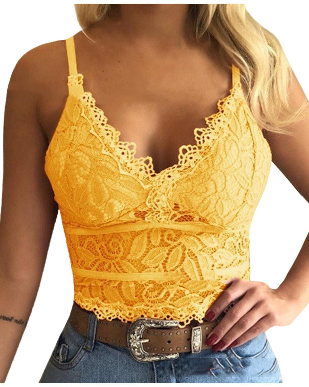 Haut Femme Sexy en Maille Transparent 9