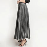 skirts : Jane | Jupe Longue Plissée Haute Taille Femme Élégante in van Seroa