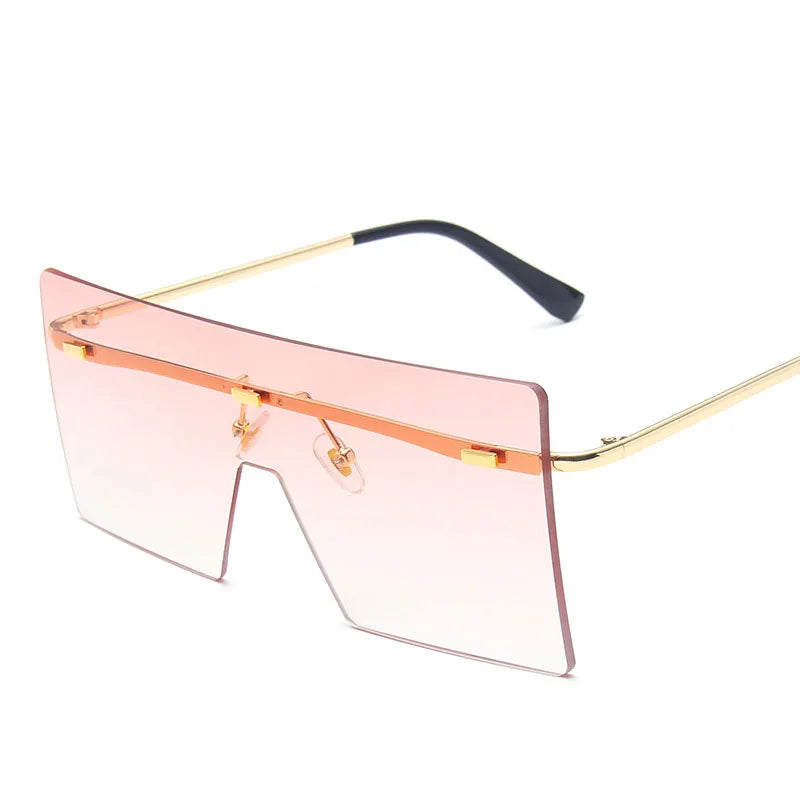 other : Leona | Lunettes de Soleil Oversize Femme in OrDoubleRose van Seroa