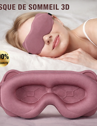 3D Schlafmaske verstellbar – Lichtschutzkomfort für Herren & Damen