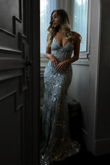 dresses : Ellie – Élégante Robe de Soirée Dos Nu Ornée de Paillettes in van Seroa