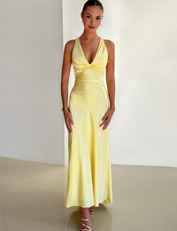 Robe Longue Femme Maxi Été Jaun dresses Best-Seller