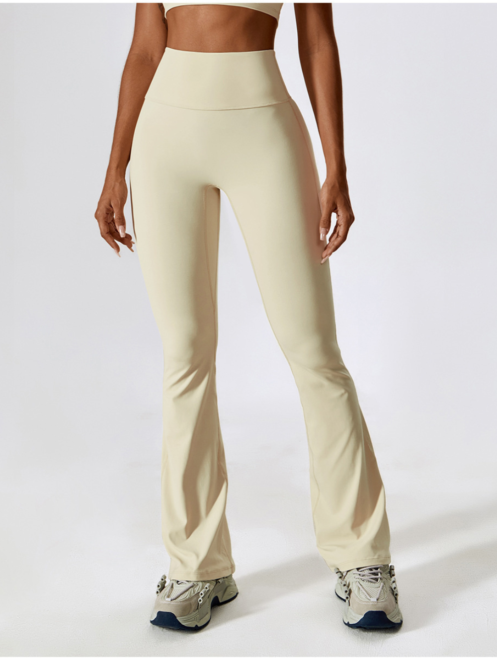 Legging Sport Femme Taille Haute Évasé 7