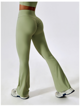 Legging Sport Femme Taille Haute Évasé 9