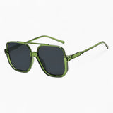 other : Madeline | Lunettes de Soleil Femme Vintage in GrisVert van Seroa