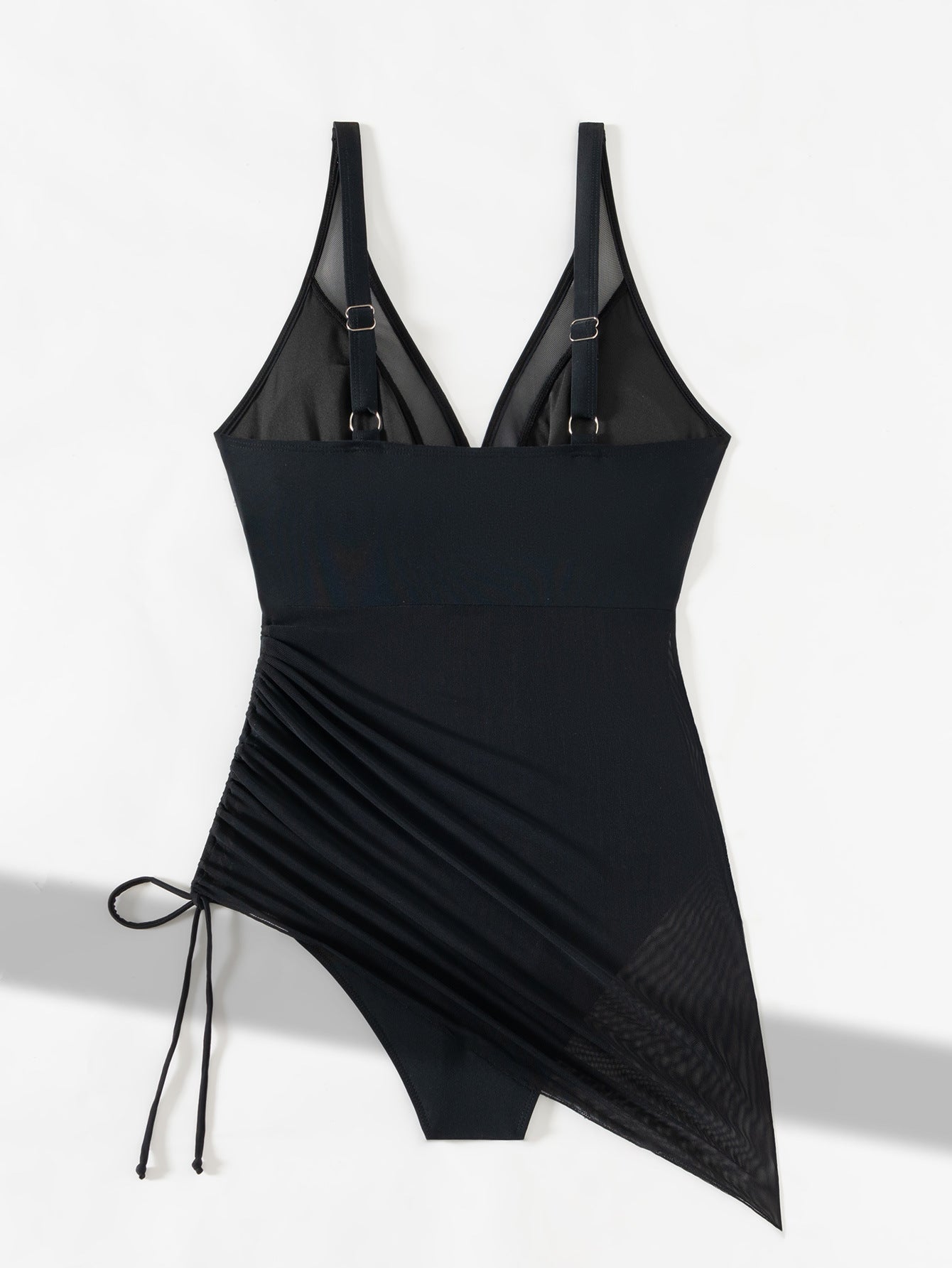 Maillot de Bain Femme Élégant 1 Pièce avec Sarong 8