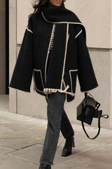 Manteau Châle Femme Élégant 3