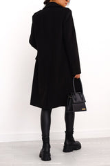 Manteau Femme Élégant à Double Boutonnage 1