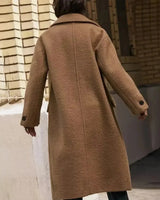 Damenmantel aus Woll-Polyester, Herbstkollektion
