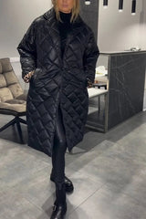 Manteau Femme Hiver Réversible Chic 1