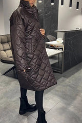 Manteau Femme Hiver Réversible Chic 3