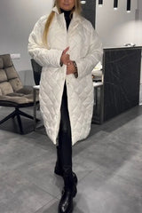 Manteau Femme Hiver Réversible Chic 5