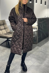 Manteau Femme Hiver Réversible Chic 7