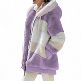 Jasmine | Manteau Hiver Femme Cachemire à Capuche