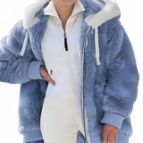 Jasmine | Manteau Hiver Femme Cachemire à Capuche