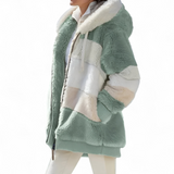 Jasmine | Manteau Hiver Femme Cachemire à Capuche
