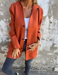 Warmer Damen-Wintermantel aus Polyester Herbstkollektion