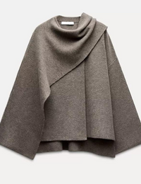 Damen-Wintermantel mit Kapuze Herbstkollektion Eleganter Umhang
