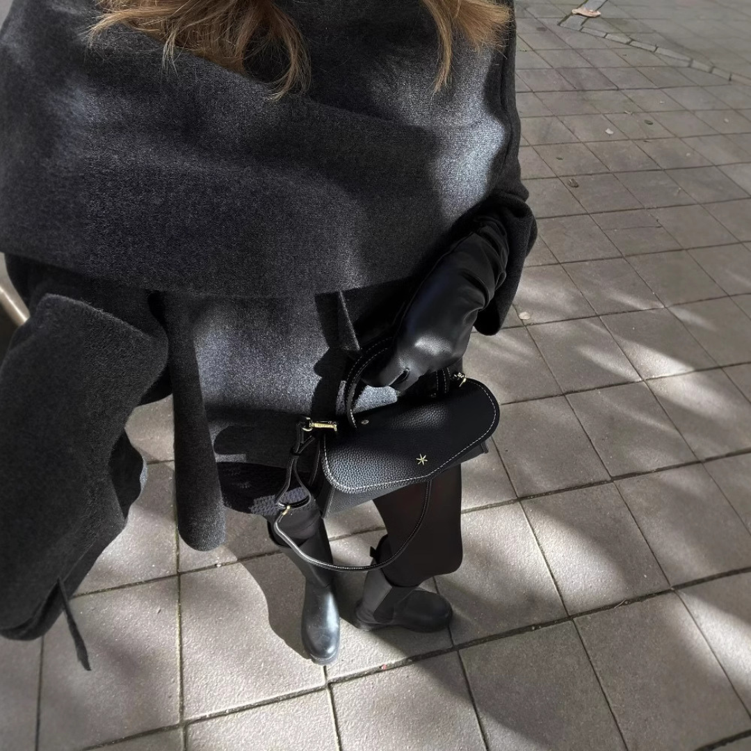 Manteau Hiver Femme Élégant Cape 7