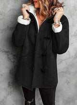 Manteau Hiver Femme Élégant Doublé Fourrure 0