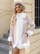 Manteau Hiver Femme Élégant Long 0