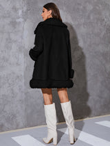 Manteau Hiver Femme Élégant Long 5