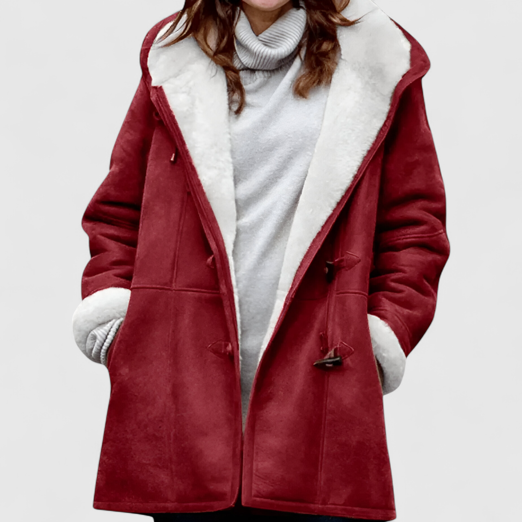 Maren | Manteau Hiver Femme Élégant Long Ajusté