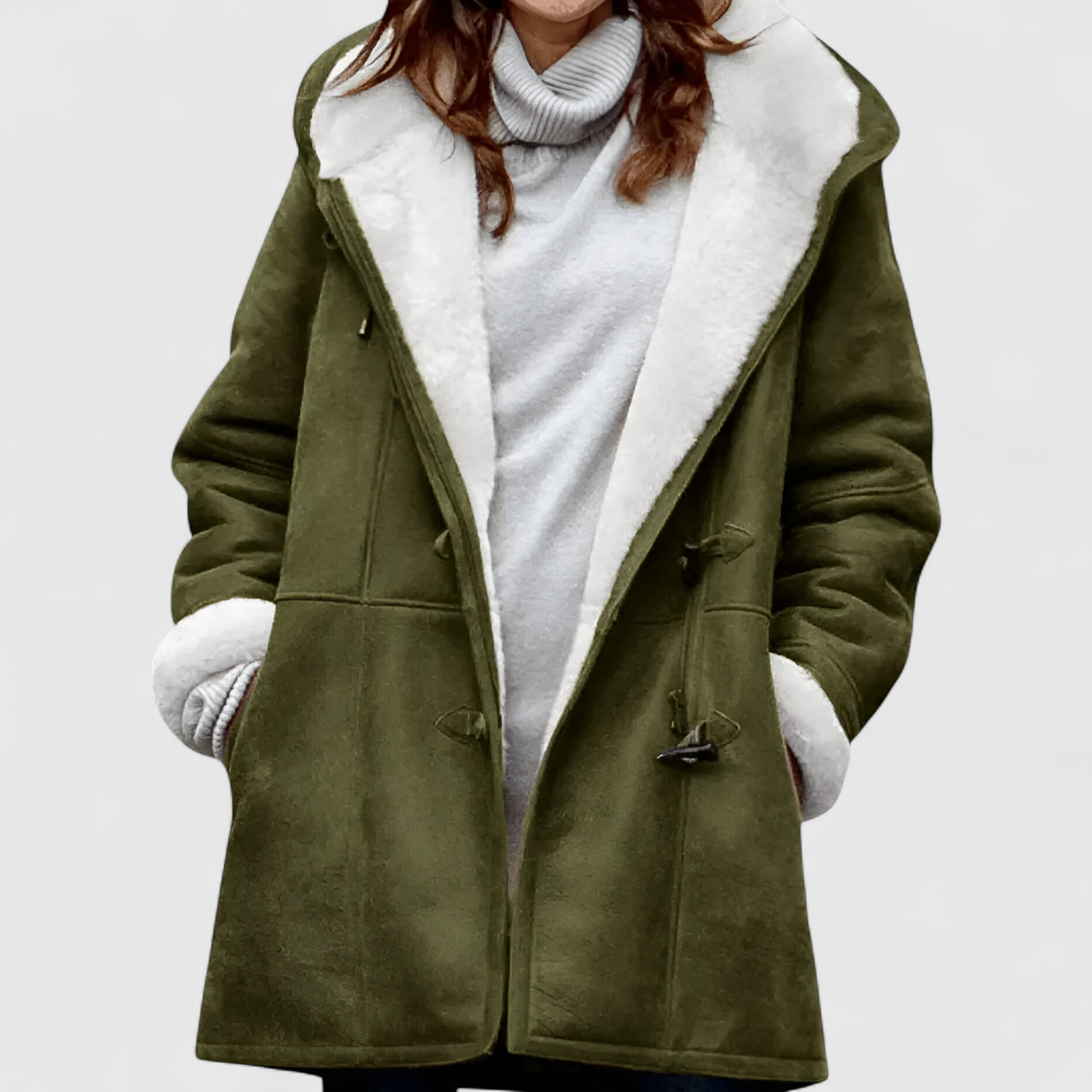 Maren | Manteau Hiver Femme Élégant Long Ajusté