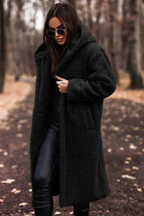 Manteau Hiver Femme Élégant Long Chic 0