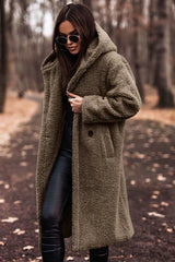 Manteau Hiver Femme Élégant Long Chic 3