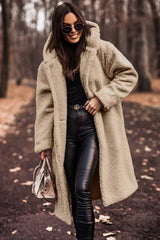 Manteau Hiver Femme Élégant Long Chic 4