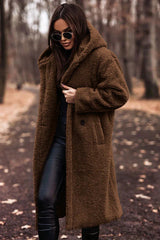 Manteau Hiver Femme Élégant Long Chic 5