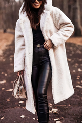 Manteau Hiver Femme Élégant Long Chic 6